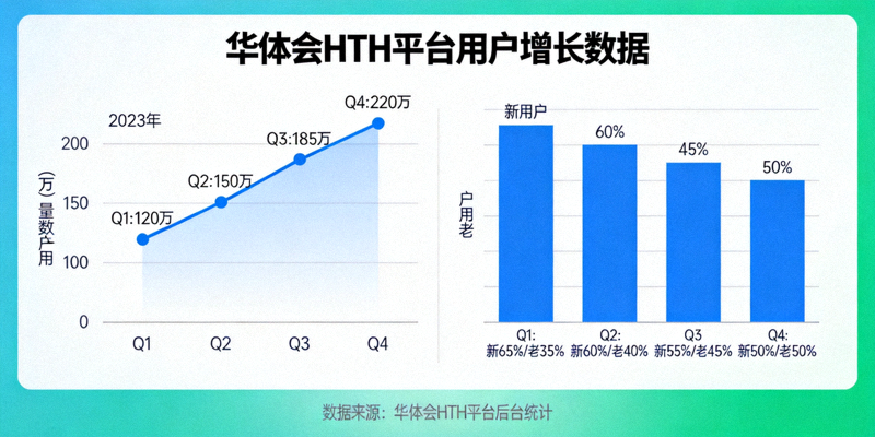 华体会HTH平台用户增长数据图表展示