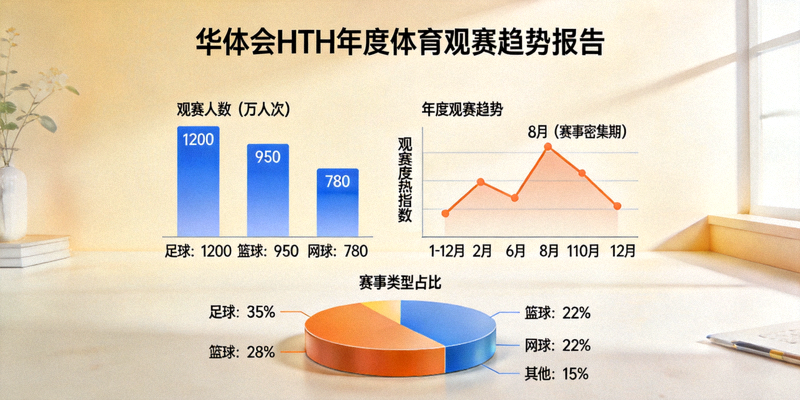 华体会HTH年度体育观赛趋势报告中的数据可视化图表照片