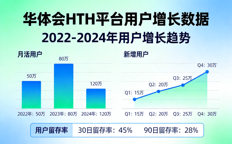 华体会HTH平台用户增长数据图表展示画面